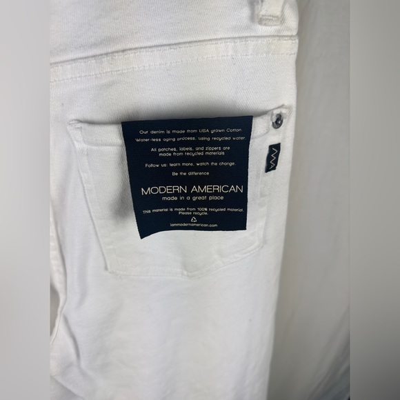Modern American White Savannah Jeans Size 26 (2) NWT - Picture 11 of 16